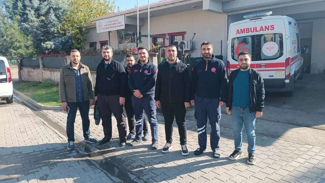 Siirt'te Acil Sağlık Hizmetleri İstasyonlarına Saha Ziyareti