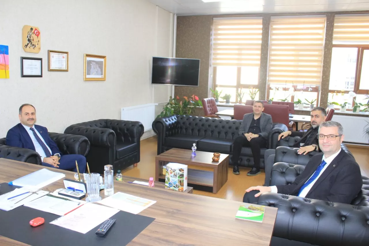 Giresun Cumhuriyet Başsavcısı, İl Sağlık Müdürü Aksoy'u Ziyaret Etti