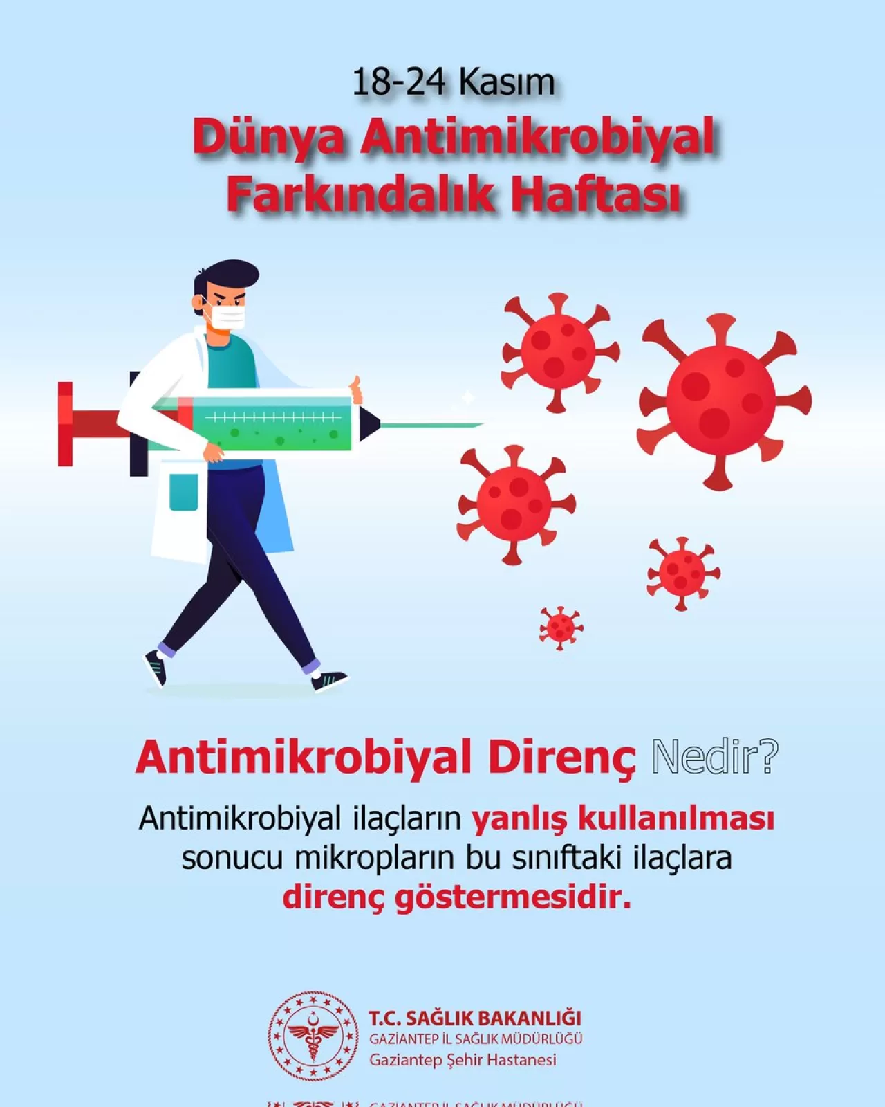 Antibiyotik Direnci ile Mücadelede Önemli Uyarı