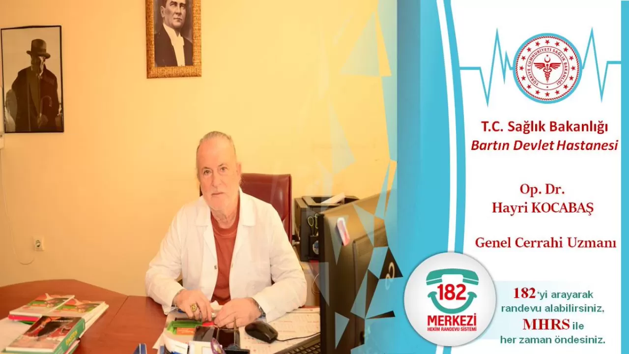 Bartın Devlet Hastanesi'nde Cerrahi Hizmetlerine Deneyimli Doktor Dönüşü