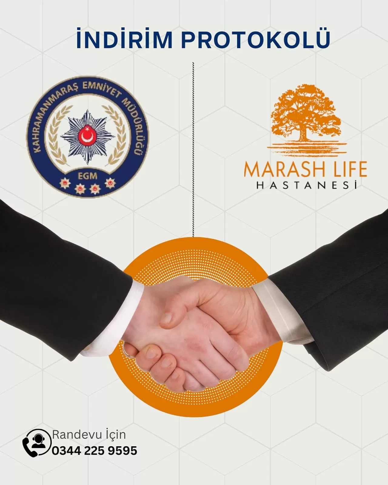 Kahramanmaraş Emniyet Mensuplarına Özel Sağlık Hizmeti İndirimi