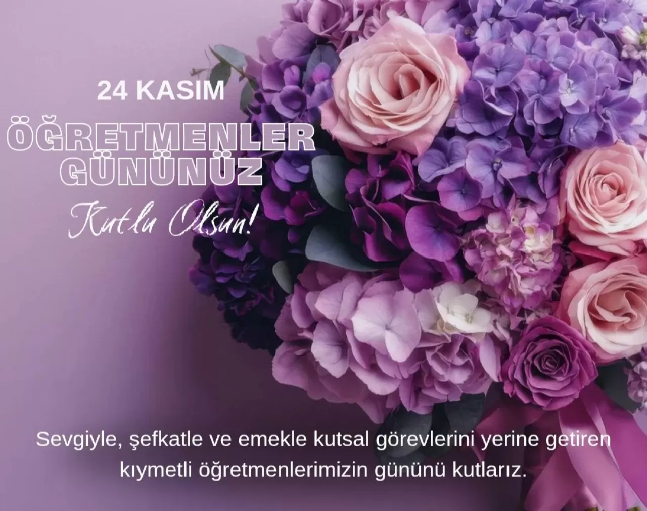 Bartın Devlet Hastanesi'nden Öğretmenler Günü Mesajı