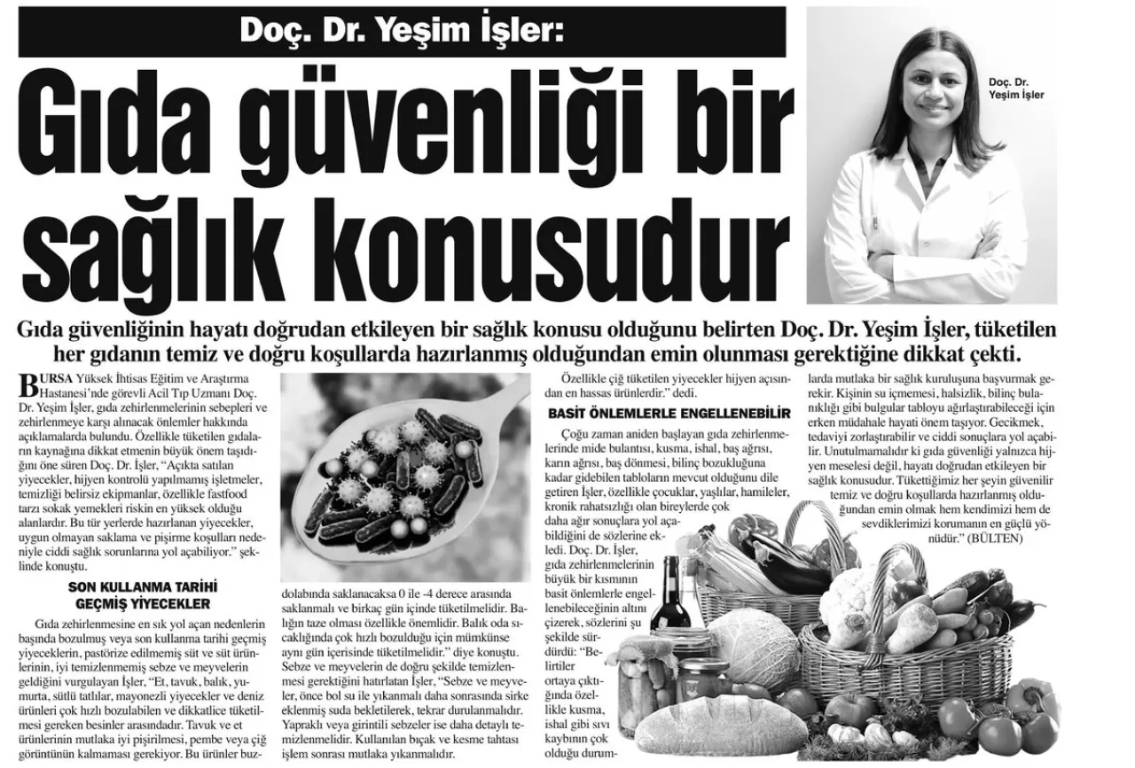 Bursa İl Sağlık Müdürlüğü Halk Sağlığı Çalışmalarını Sürdürüyor