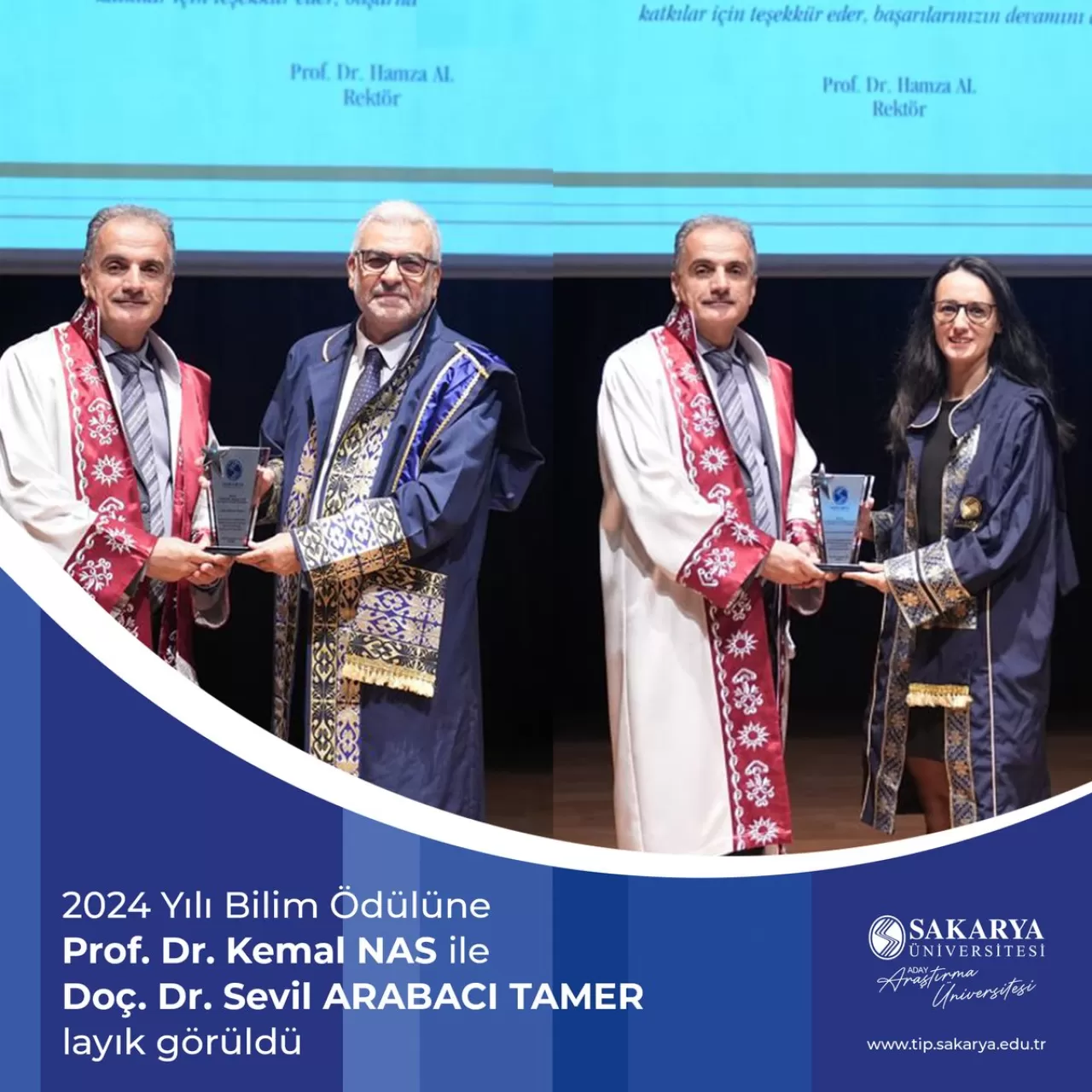 Sakarya Üniversitesi Tıp Fakültesi Akademisyenleri Ulusal Ödülleri Topladı