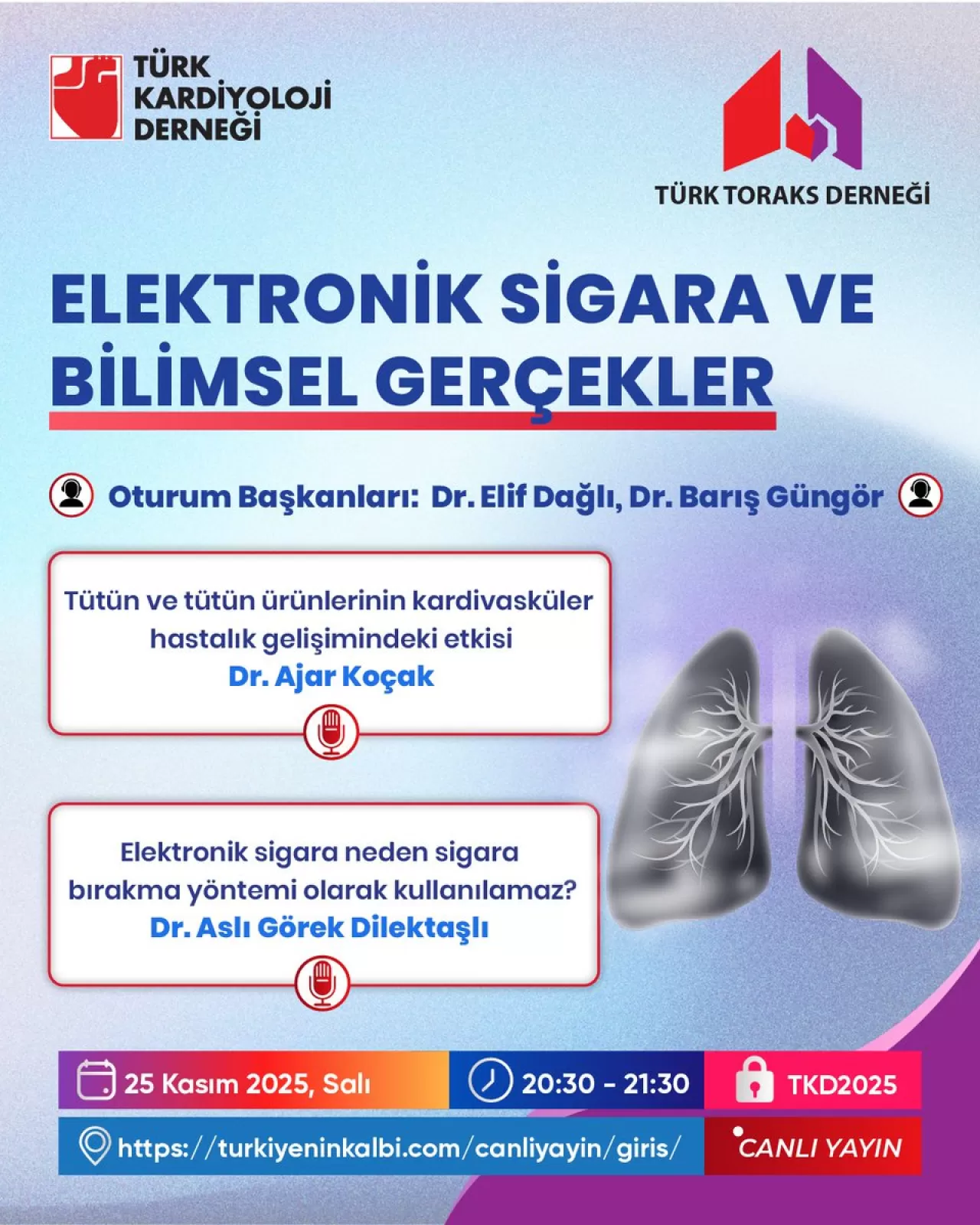 Türk Kardiyoloji Derneği, Elektronik Sigaranın Sağlık Etkilerini Webinar ile Masaya Yatırıyor