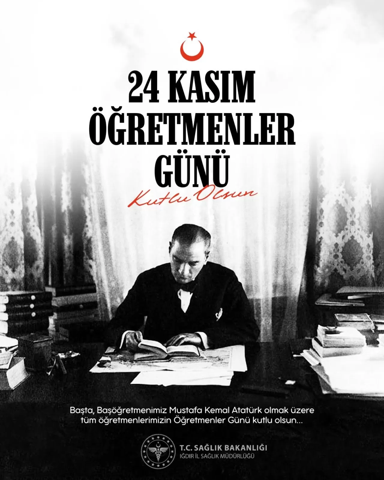 Iğdır'da 24 Kasım Öğretmenler Günü Kutlandı