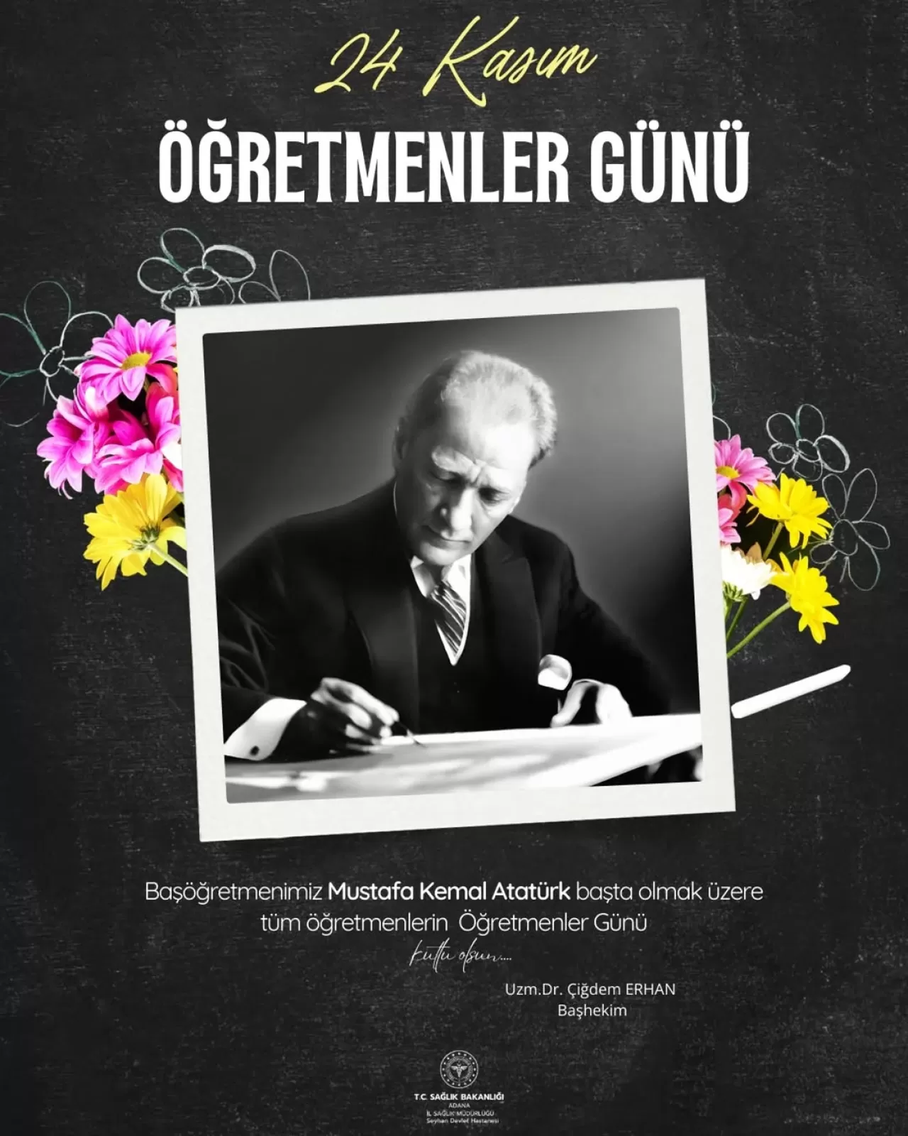 Seyhan Devlet Hastanesi'nden Öğretmenler Günü'nde Anlamlı Kutlama