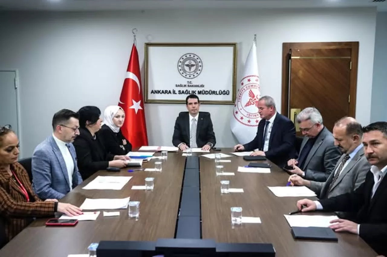 Ankara İl Sağlık Müdürlüğü'nde İş Sağlığı ve Güvenliği Toplantısı Gerçekleştirildi