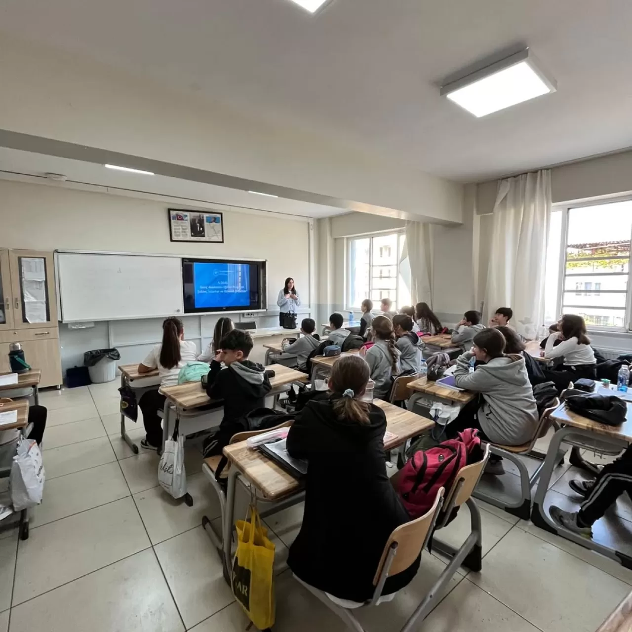 Bursa Gürsu'da Ortaokul Öğrencilerine Sağlıklı Yaşam Eğitimi