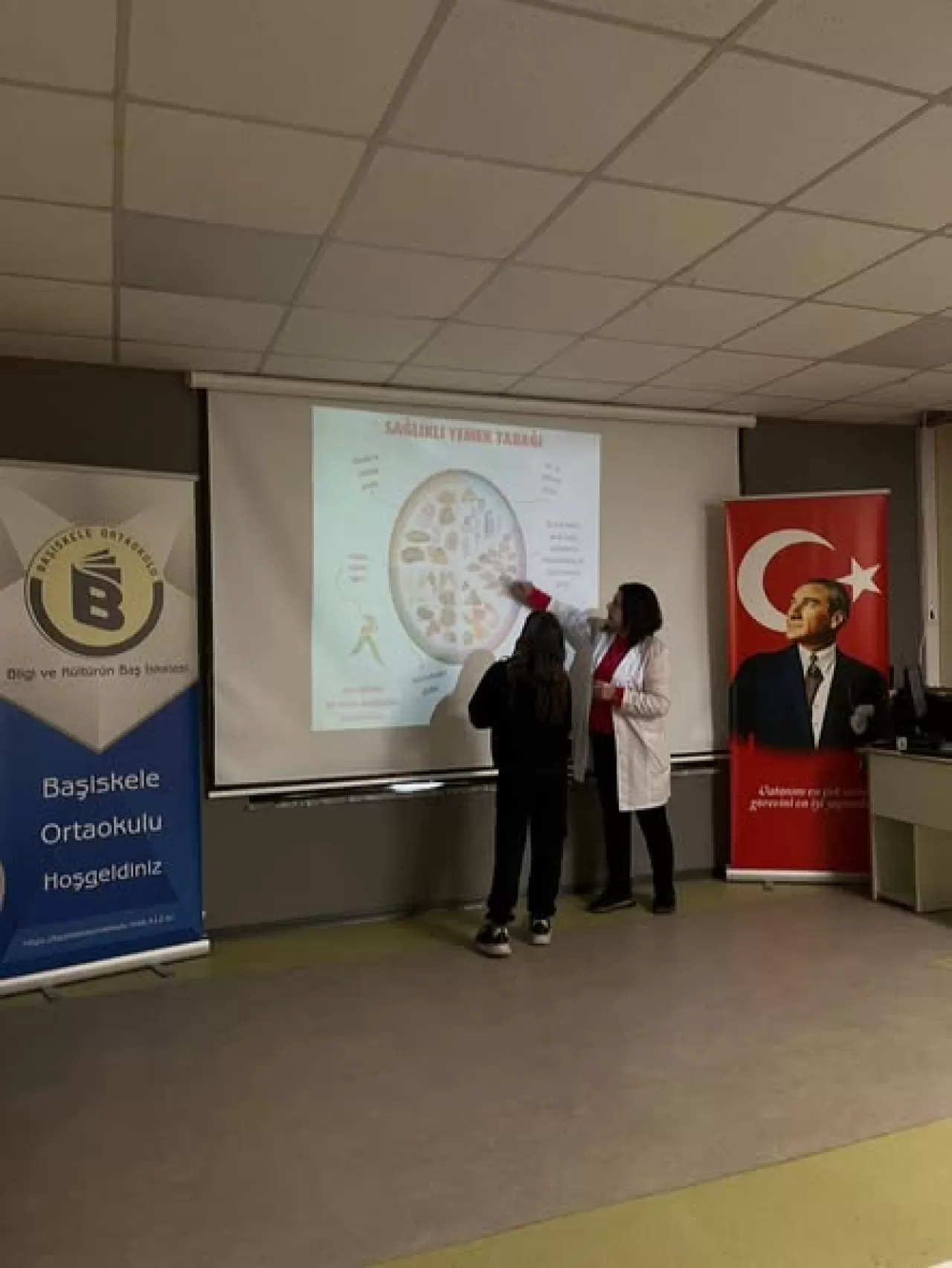 Başiskele'de Öğrencilere Yeterli ve Dengeli Beslenme Eğitimi Verildi