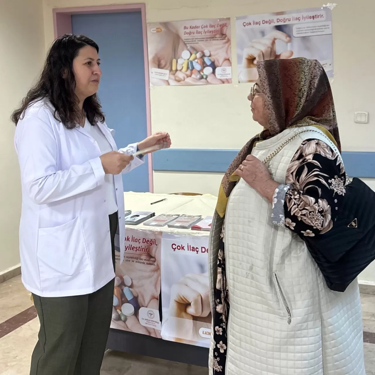 Ordu Devlet Hastanesi'nde Sağlık Çalışanları Farkındalık Etkinliğinde Buluştu