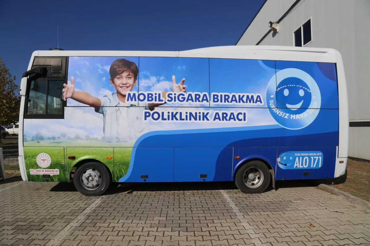 Diyarbakır'da Mobil Sigara Bırakma Polikliniği Hizmete Girdi