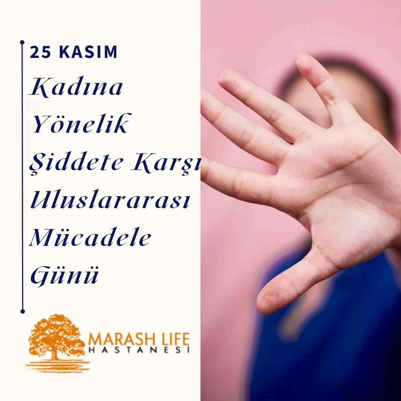 Kahramanmaraş'ta 25 Kasım'da Kadına Yönelik Şiddetle Mücadele Vurgusu