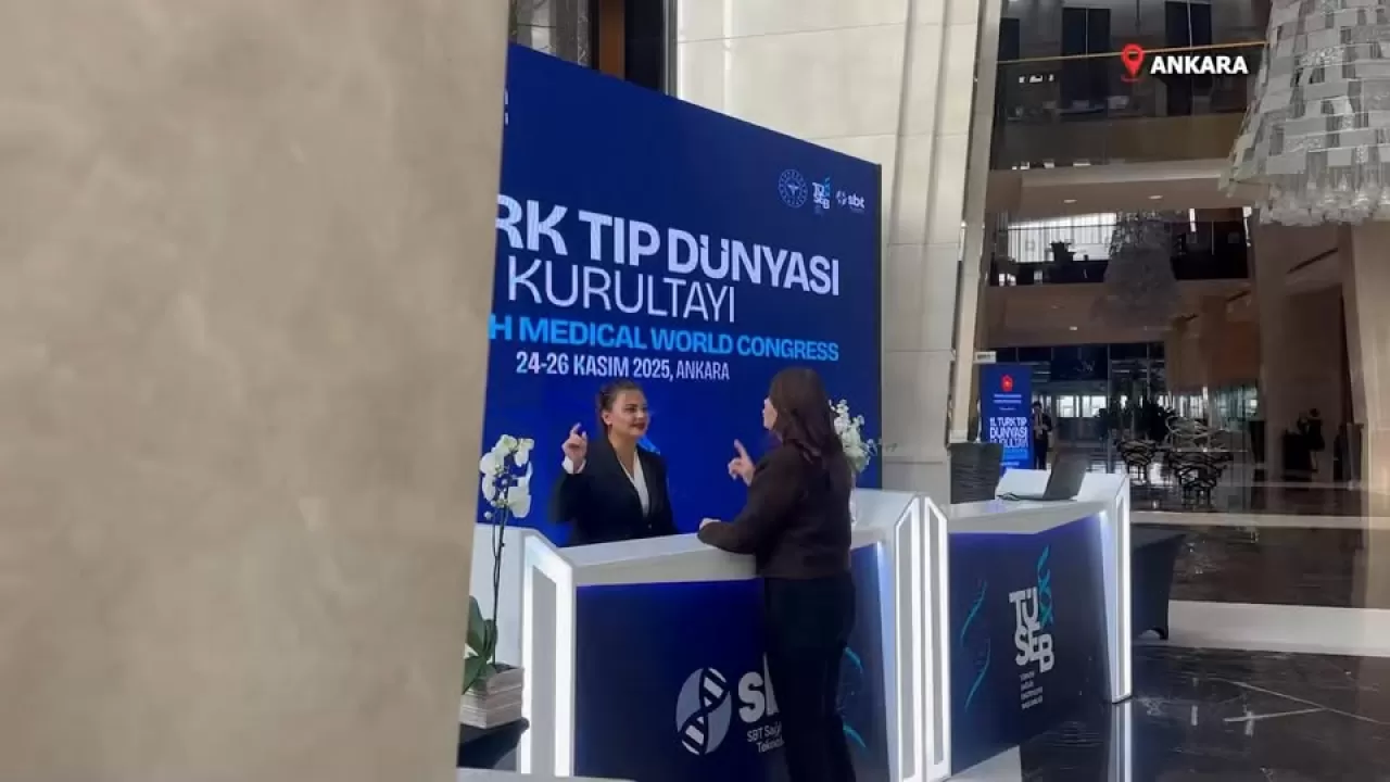 11. Türk Tıp Dünyası Kurultayı Ankara'da Başladı