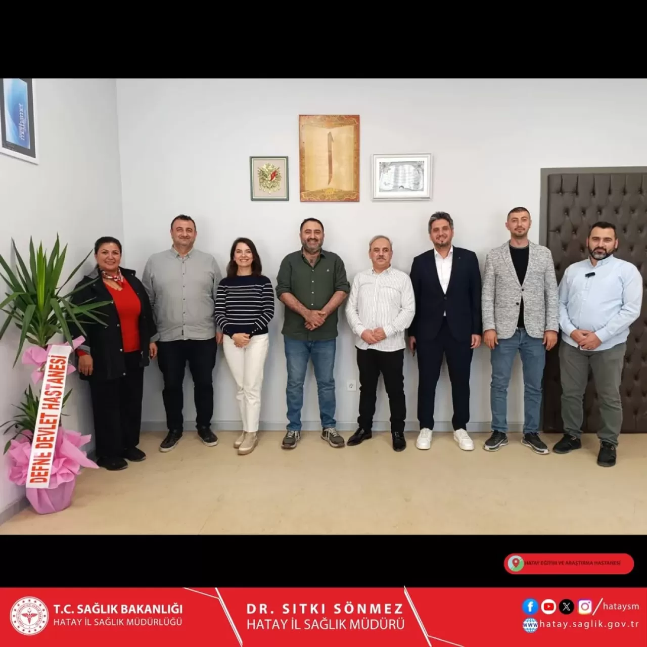 Hatay'da Sağlık Hizmetleri İçin İş Birliği Ziyareti