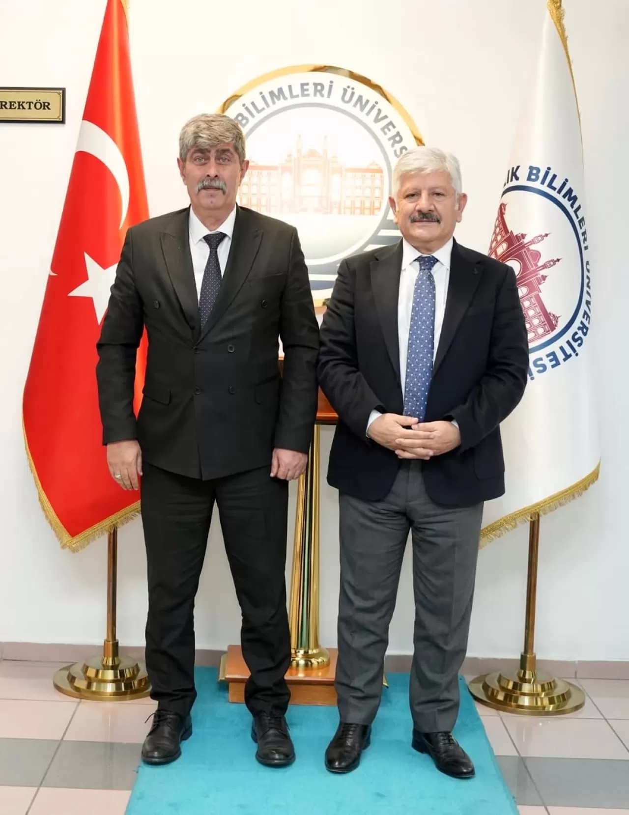 Gümüşhane Torul Belediye Başkanı Evren Evrim Özdemir, Sağlık Bilimleri Üniversitesi Rektörü'nü Ziyaret Etti