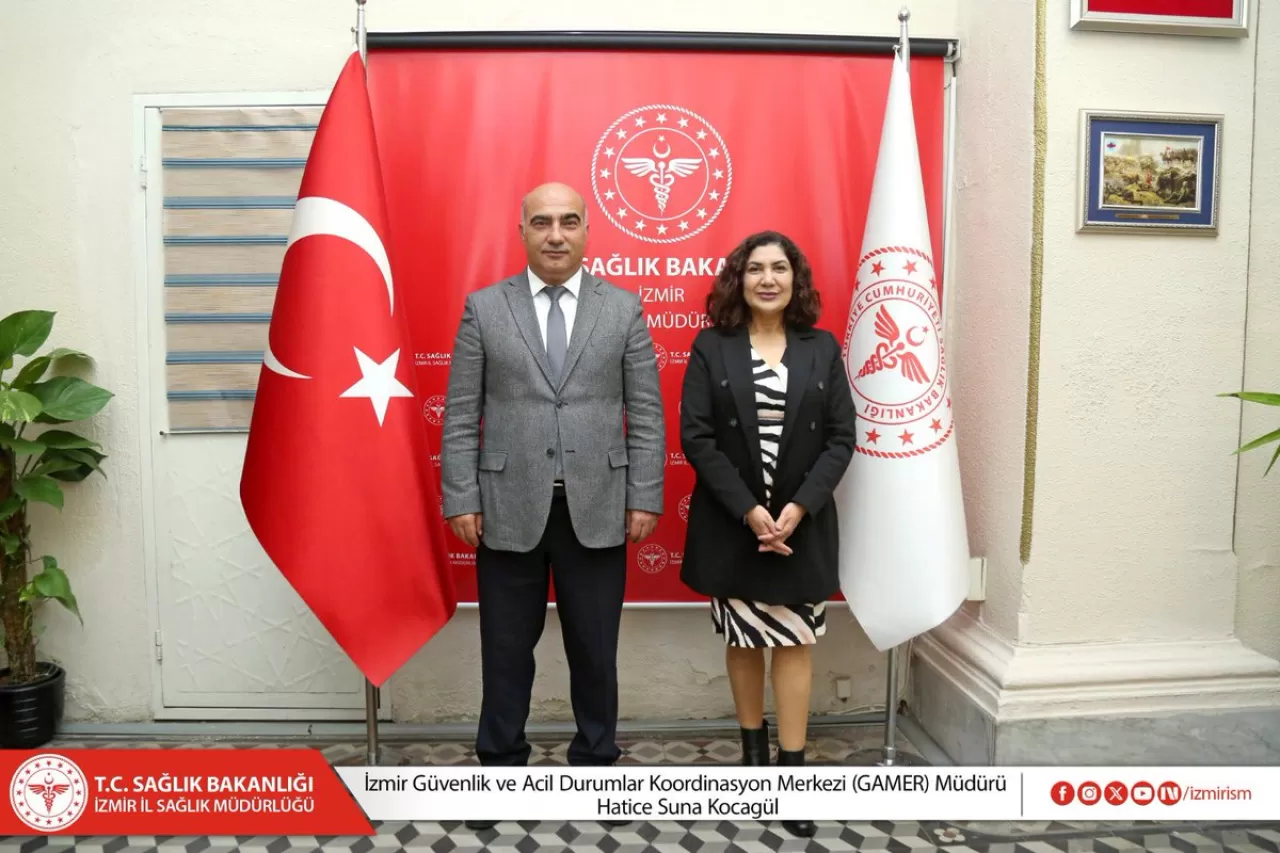 İzmir GAMER ve İl Sağlık Müdürlüğü Arasında Koordinasyon Ziyareti