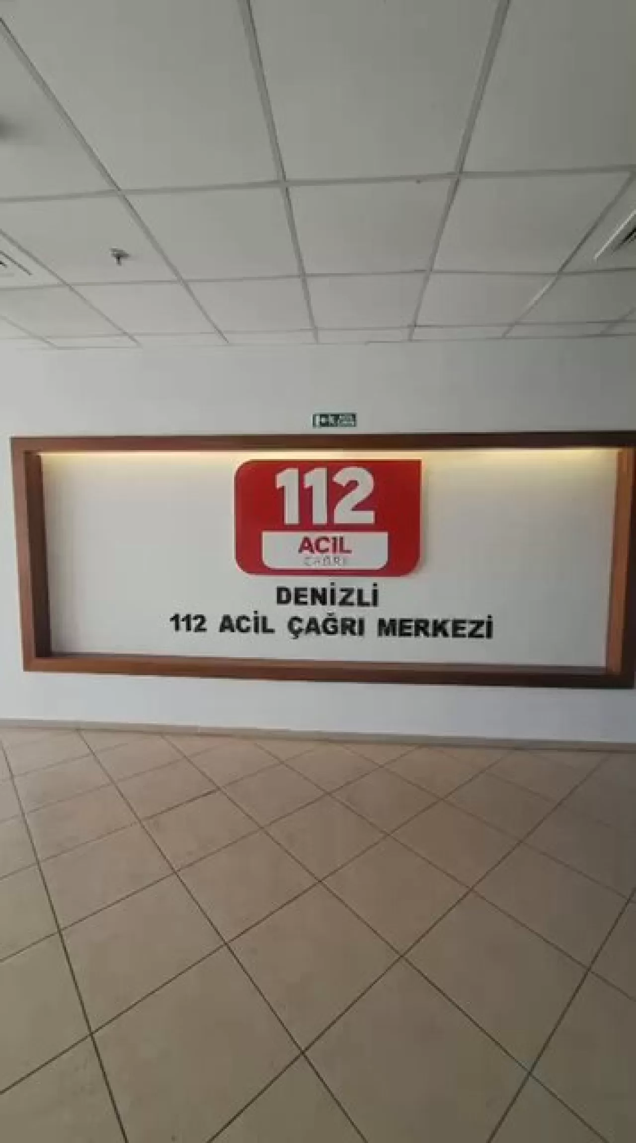 Denizli'de Meslek Lisesi Öğrencileri 112 Acil Çağrı Merkezi'ni Ziyaret Etti