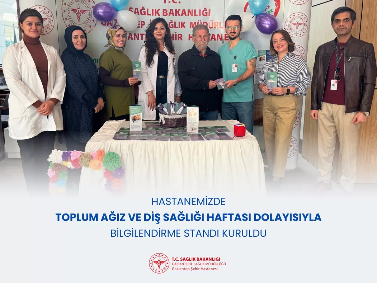 Gaziantep Şehir Hastanesi'nden Ağız ve Diş Sağlığı Haftası'nda Önemli Açıklamalar