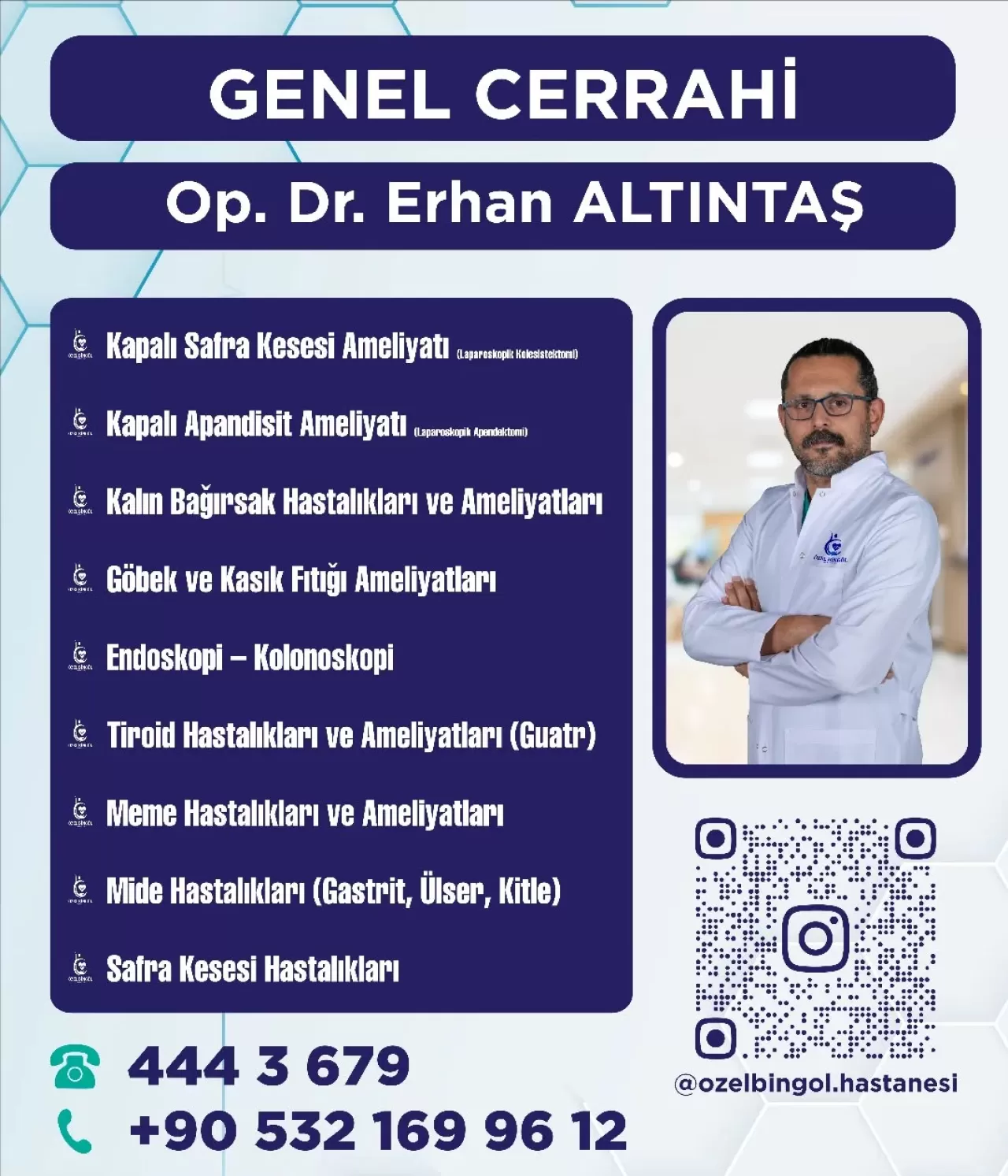 Özel Bingöl Hastanesi'nde Genel Cerrahi Alanında Modern Tedaviler