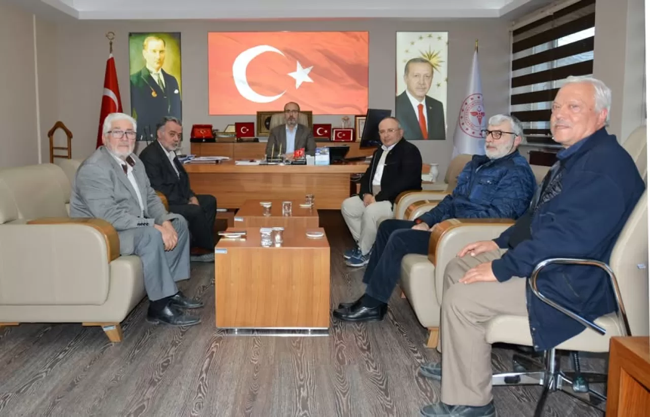 İlim Yayma Cemiyeti Bolvadin Şubesi, Afyonkarahisar İl Sağlık Müdürü'nü Ziyaret Etti