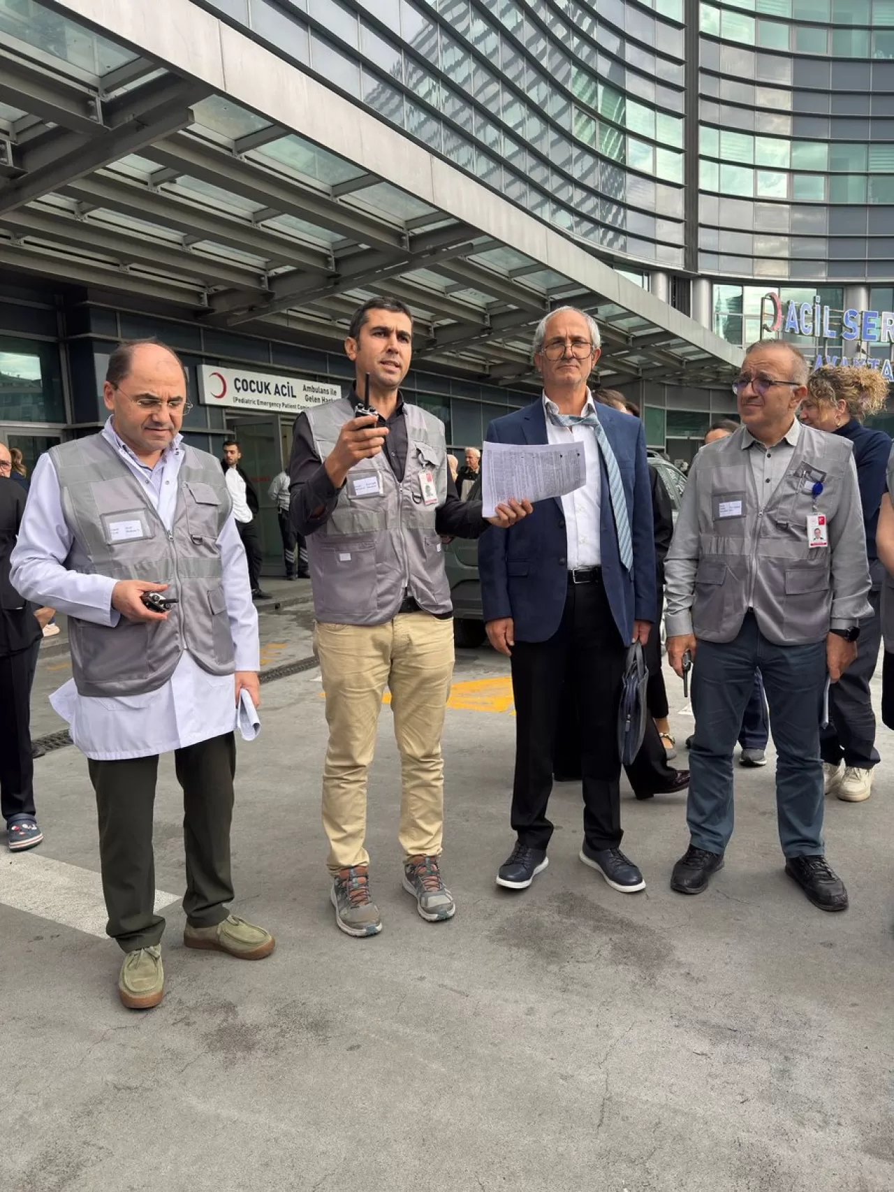 Prof. Dr. Cemil Taşcıoğlu Şehir Hastanesi'nde Yangın Tatbikatı Gerçekleştirildi