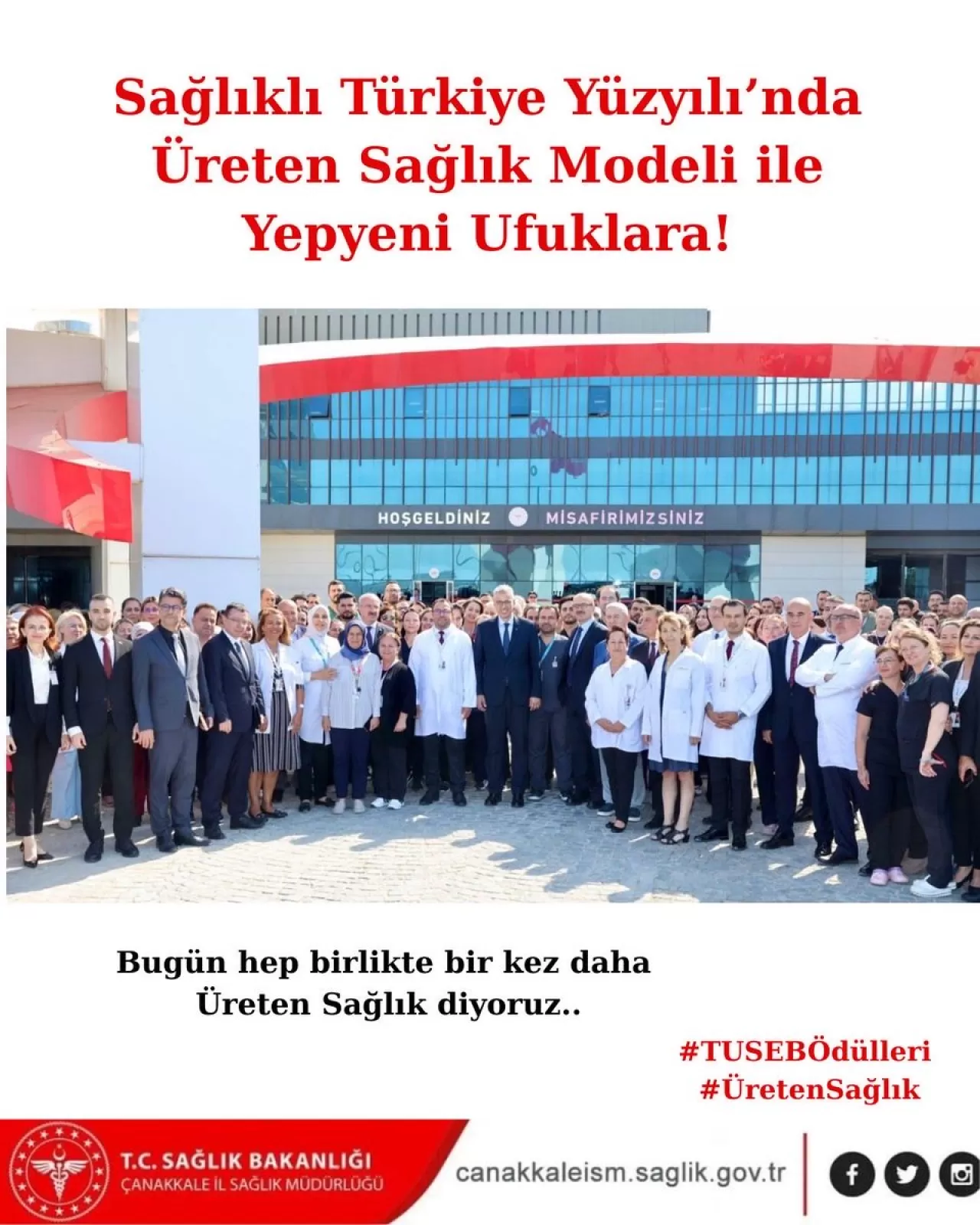 Gelibolu İlçe Sağlık Müdürlüğü ve TÜSEB İş Birliğiyle Sağlıkta Yeni Dönem
