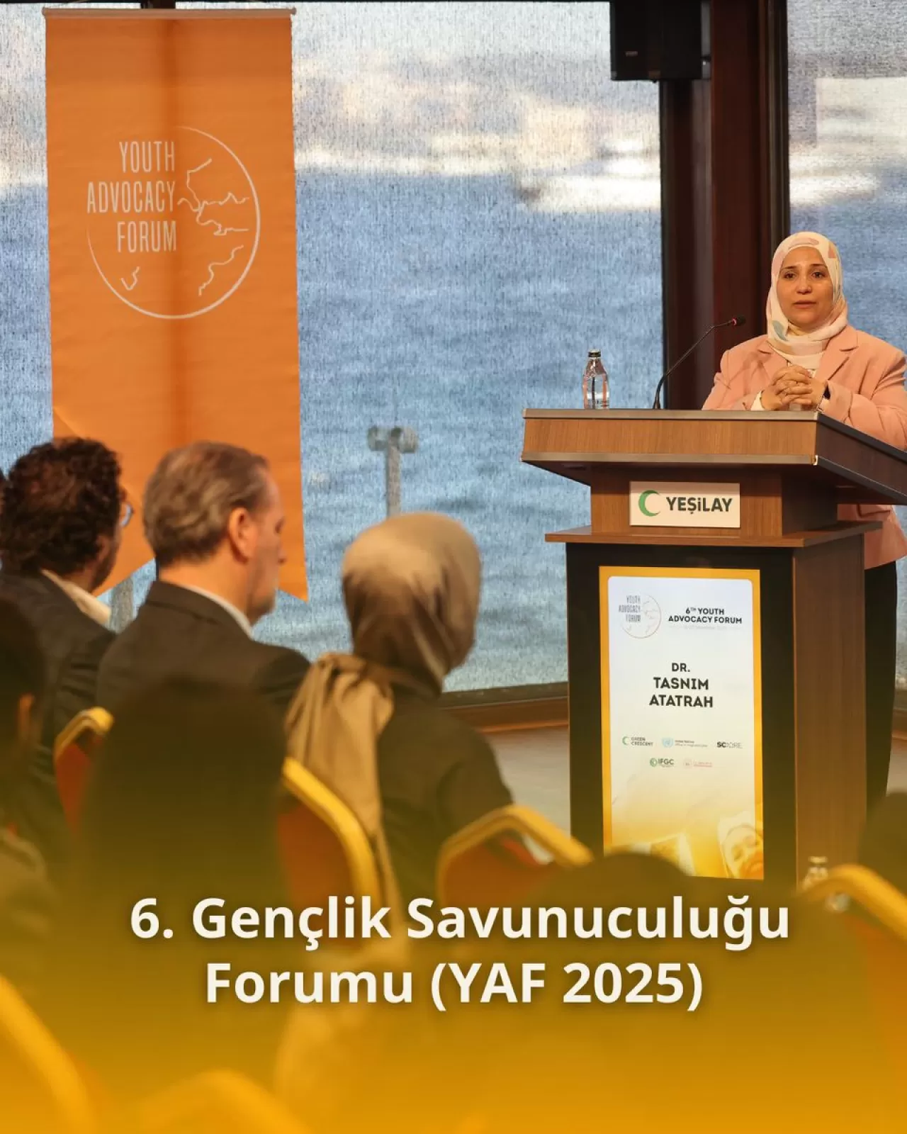 Yeşilay ve UNODC İstanbul'da Gençlik Forumu Düzenledi: Sporla Barışçıl Toplumlar Hedefleniyor