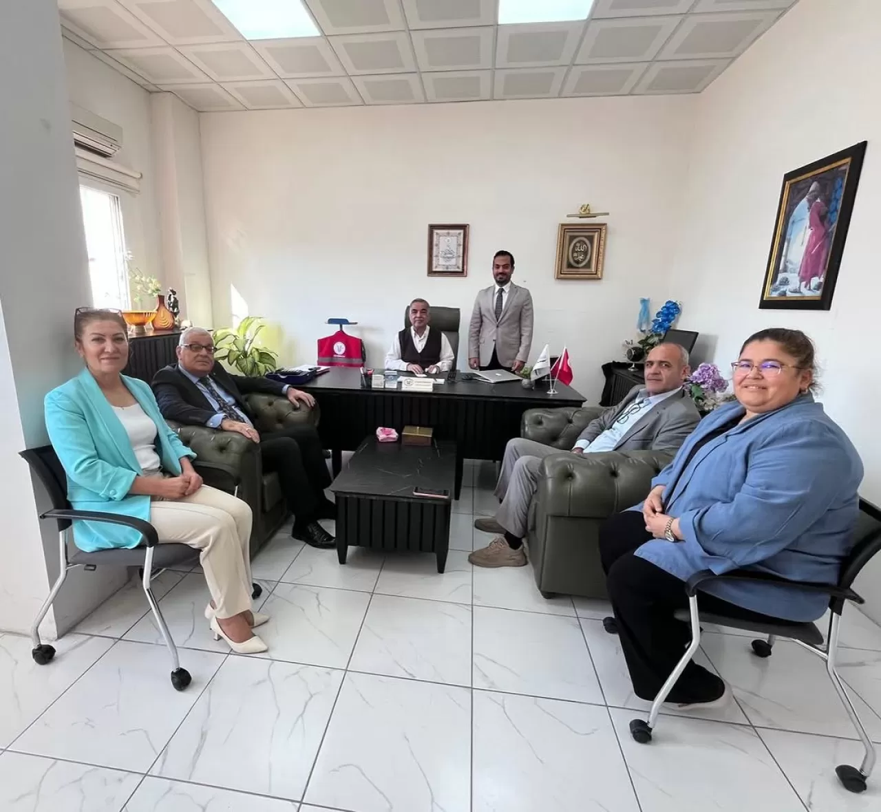 Osmaniye İŞKUR İl Müdürü Özel Sevgi Hastanesi'ni Ziyaret Etti