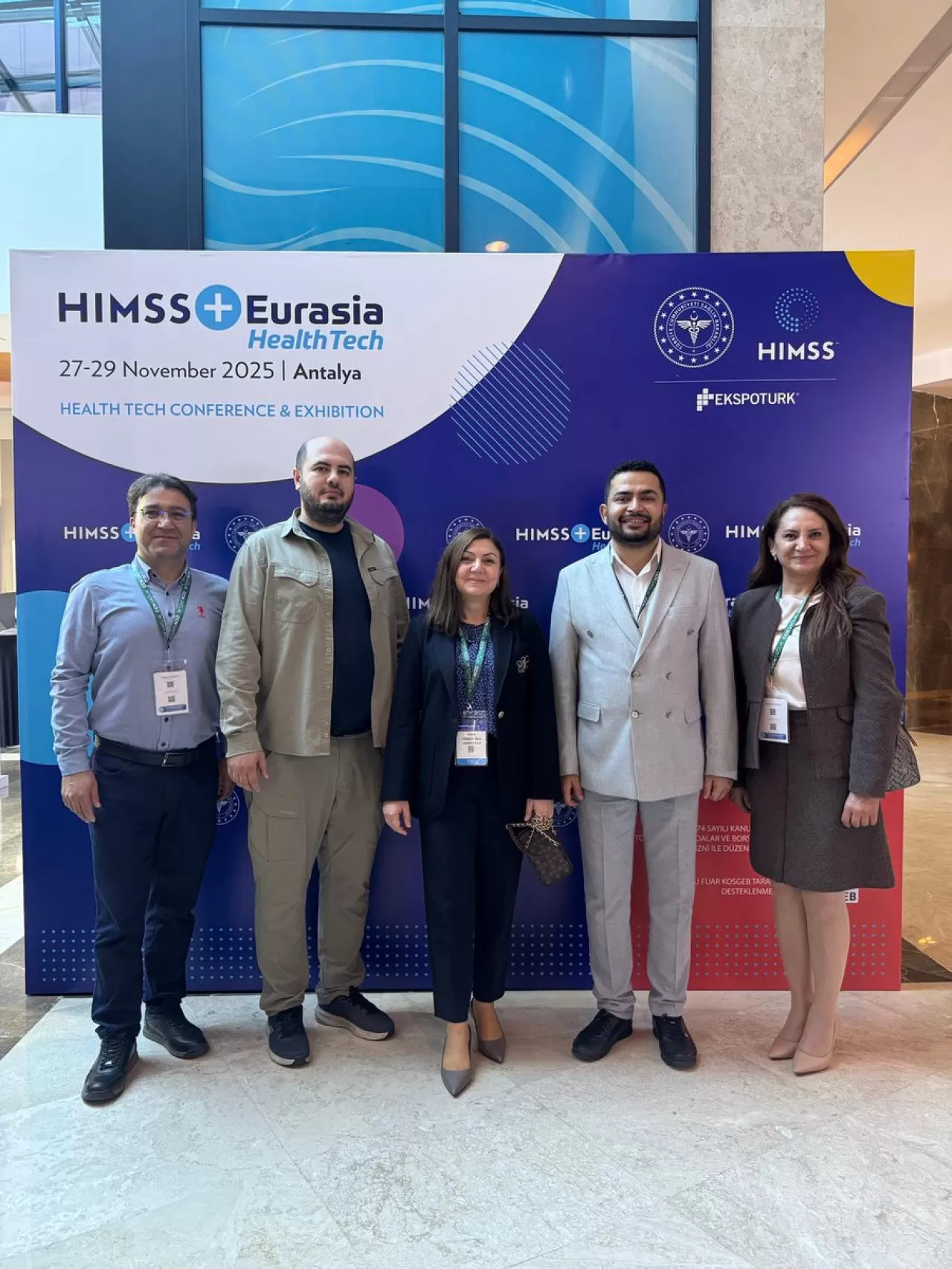 Gaziantep Şehir Hastanesi Yöneticileri HIMSS Eurasia 2024'e Katıldı