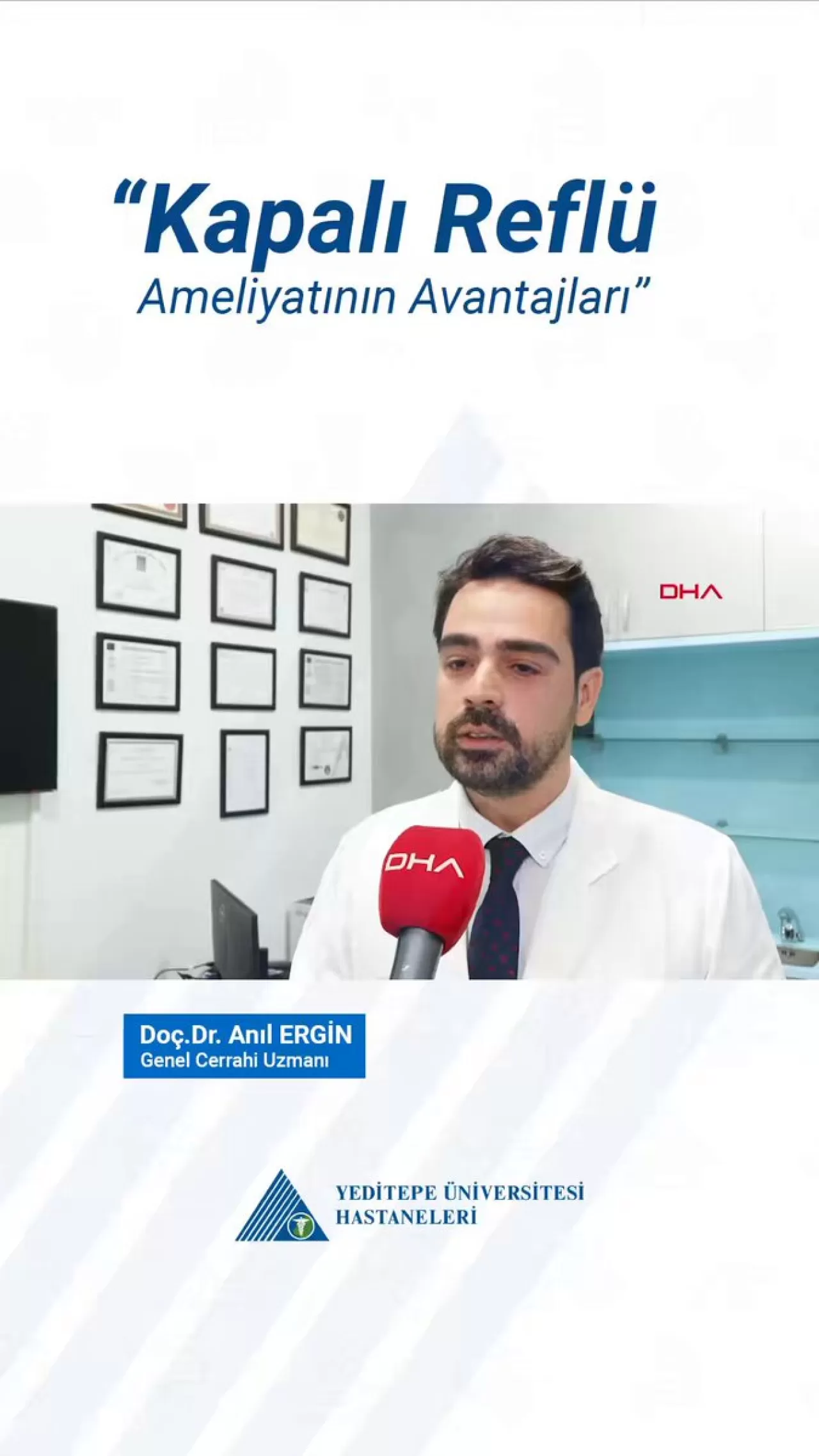 Reflü Tedavisinde Kapalı Ameliyatın Avantajları ve İyileşme Süreci