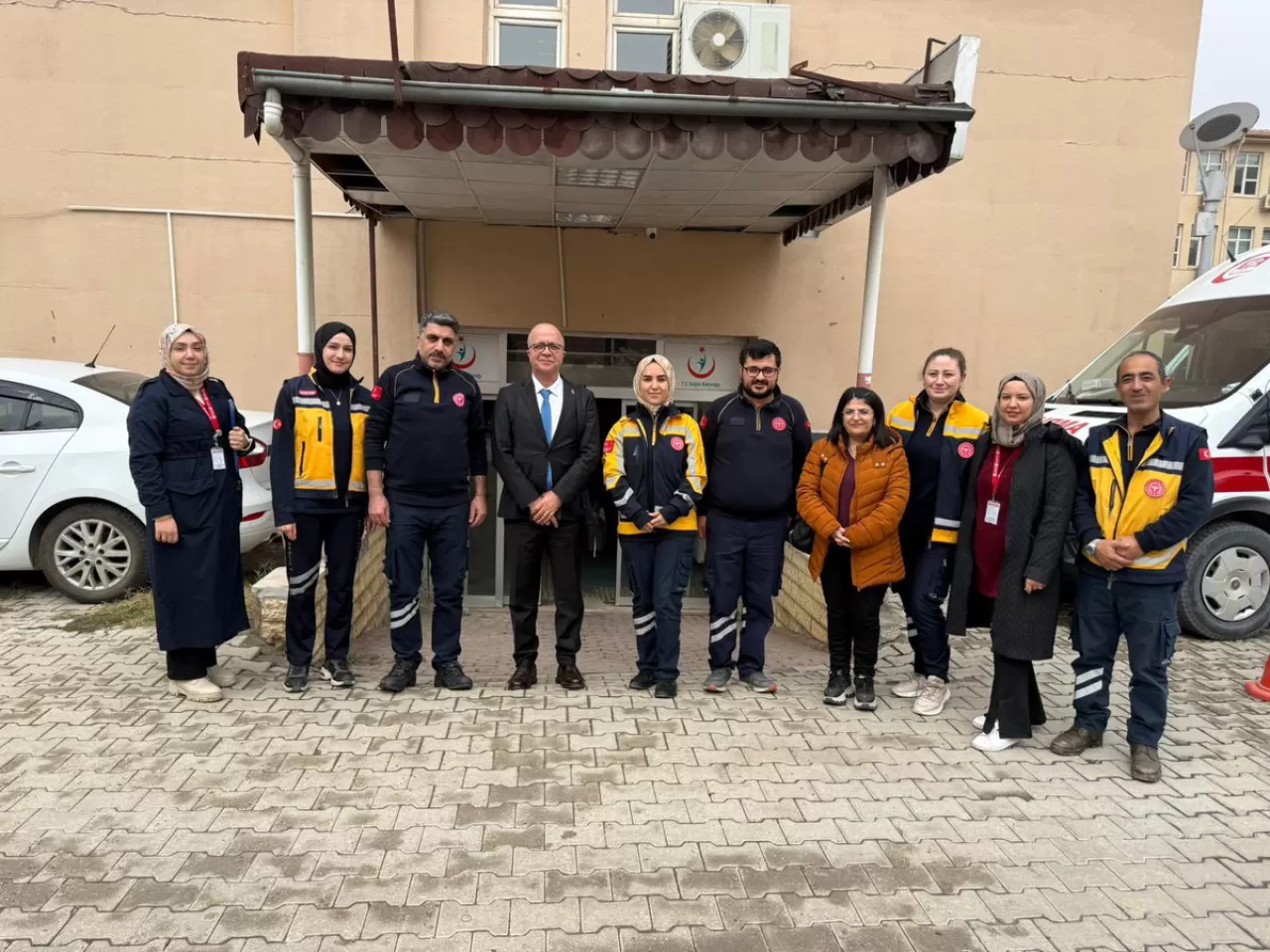 Elazığ'da 112 Acil Sağlık İstasyonları Ziyaret Edildi