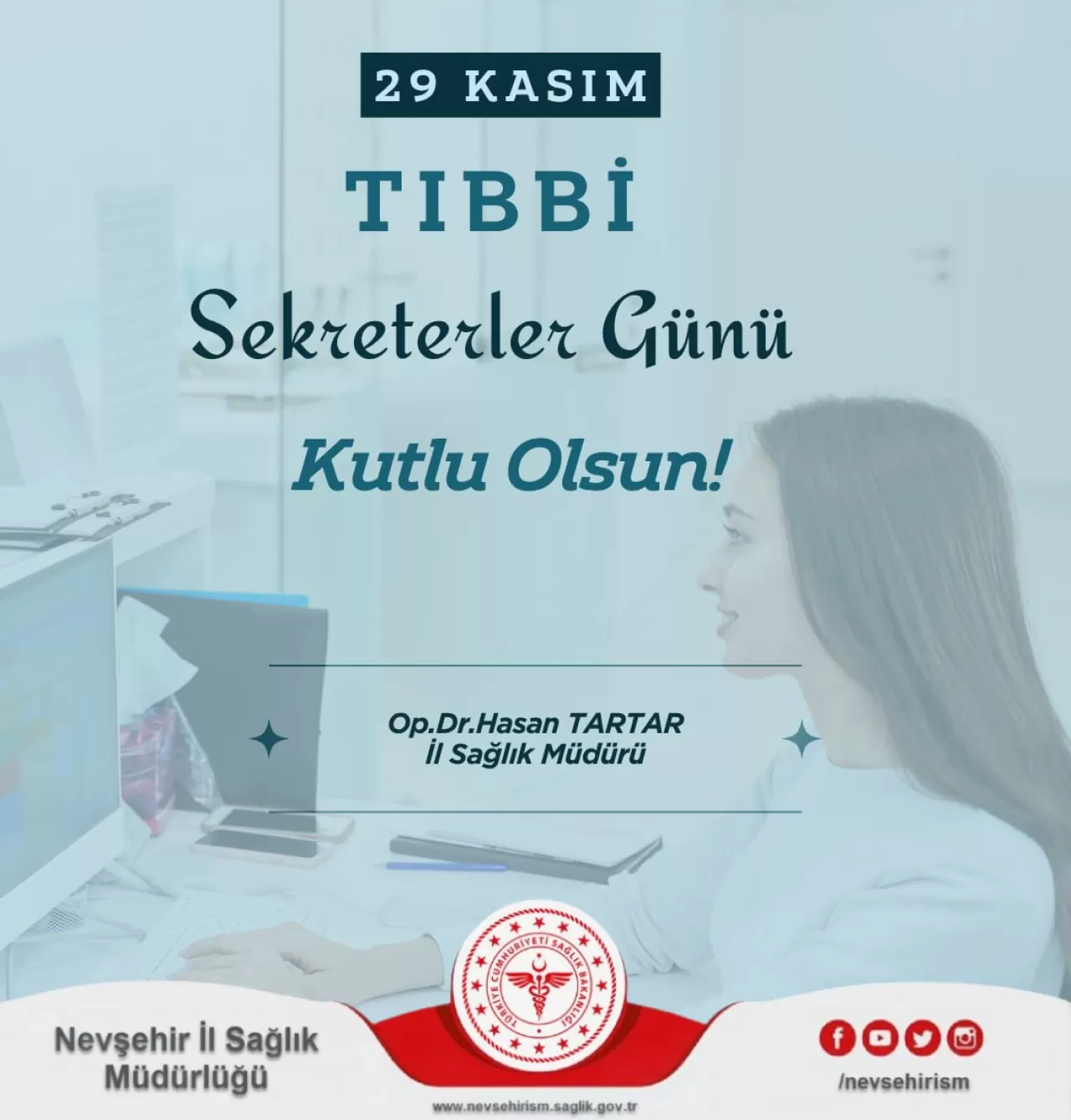 Nevşehir'de Tıbbi Sekreterler Günü Kutlandı