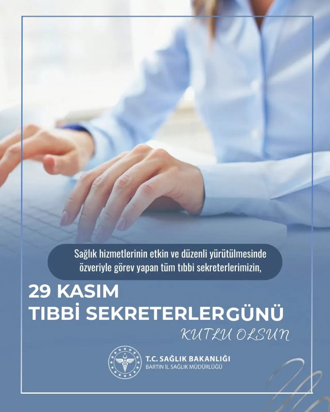 Bartın'da Tıbbi Sekreterler Günü Kutlandı