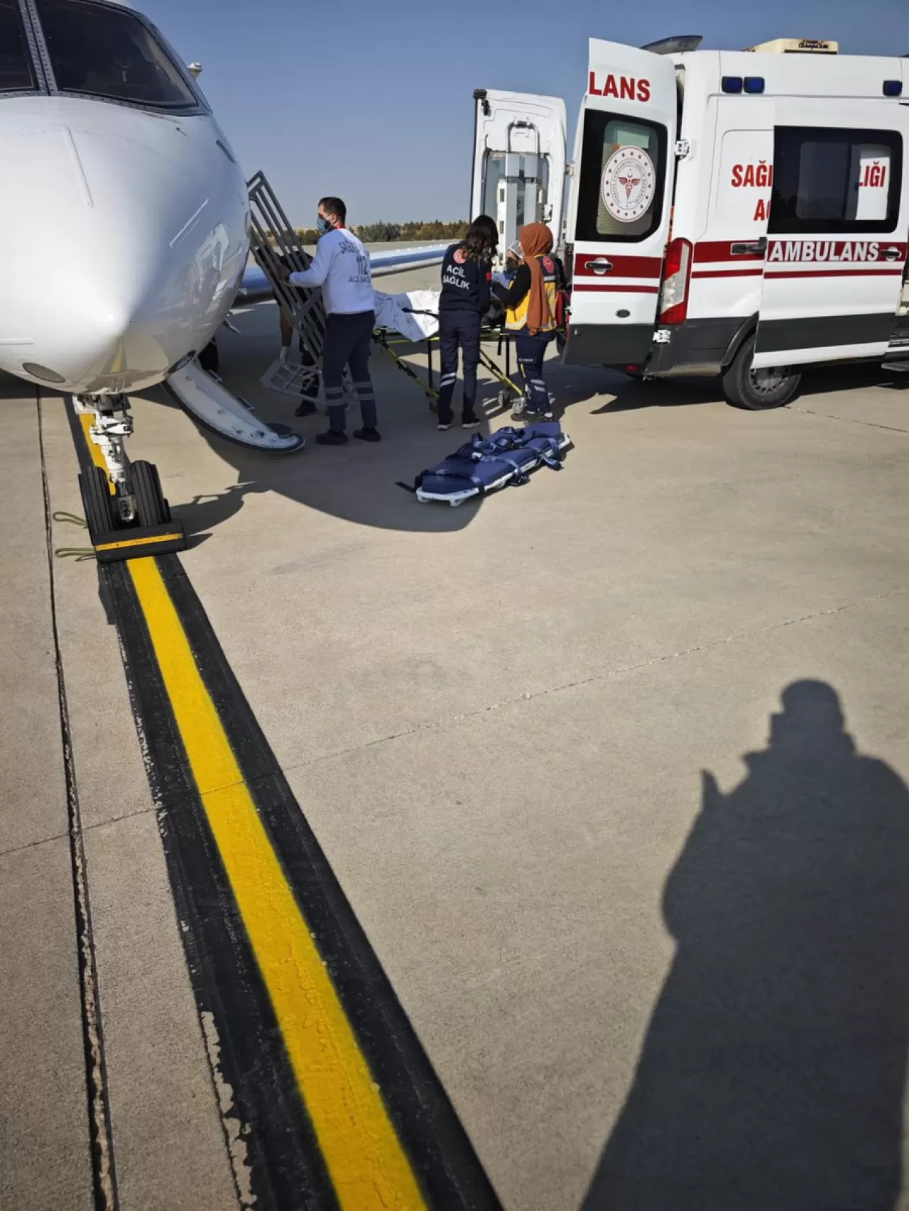 Şanlıurfa'daki Hasta, Uçak Ambulans ile İstanbul'a Sevk Edildi