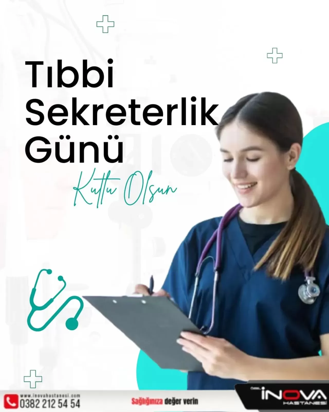 Aksaray İnova Hastanesi'nden Tıbbi Sekreterler Günü Mesajı: Sağlığın Gizli Kahramanları