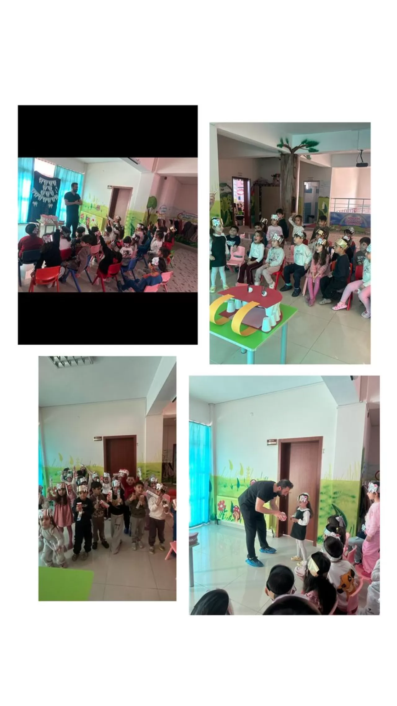 Mardin'de Anaokulu Öğrencilerine Ağız ve Diş Sağlığı Eğitimi Verildi