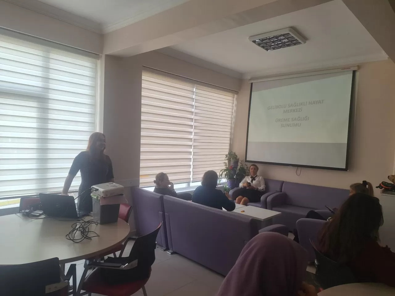 Gelibolu'da SODAM Kursiyerlerine Üreme Sağlığı ve Sağlıklı Annelik Eğitimi