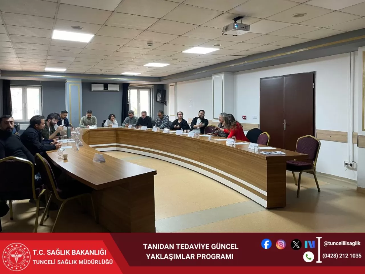 Tunceli'de Aile Hekimleri Diyabet Yönetimi İçin Eğitimde Buluştu