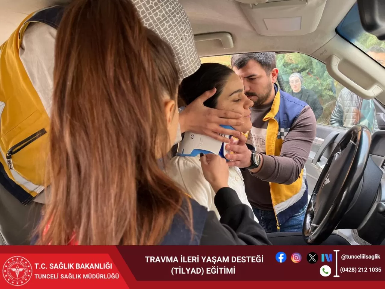 Tunceli'de Sağlık Personeline Travma İleri Yaşam Desteği Eğitimi Verildi