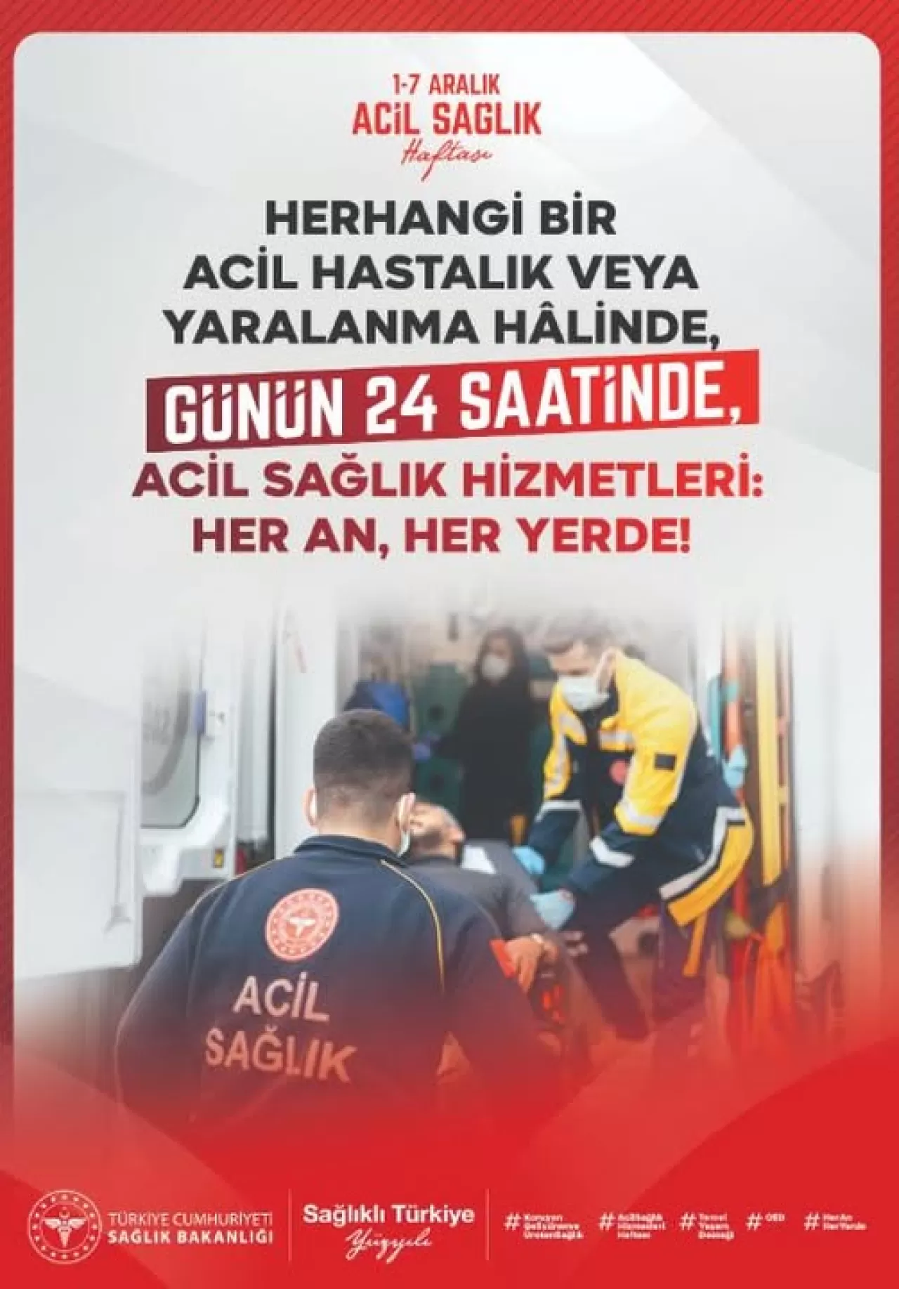 Adana'da Acil Sağlık Hizmetleri Haftası Kutlandı