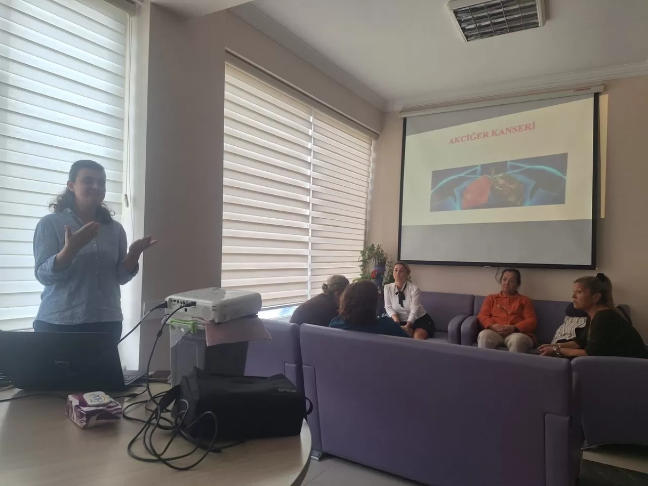 Gelibolu'da SODAM Kursiyerlerine Akciğer Kanseri Farkındalık Eğitimi