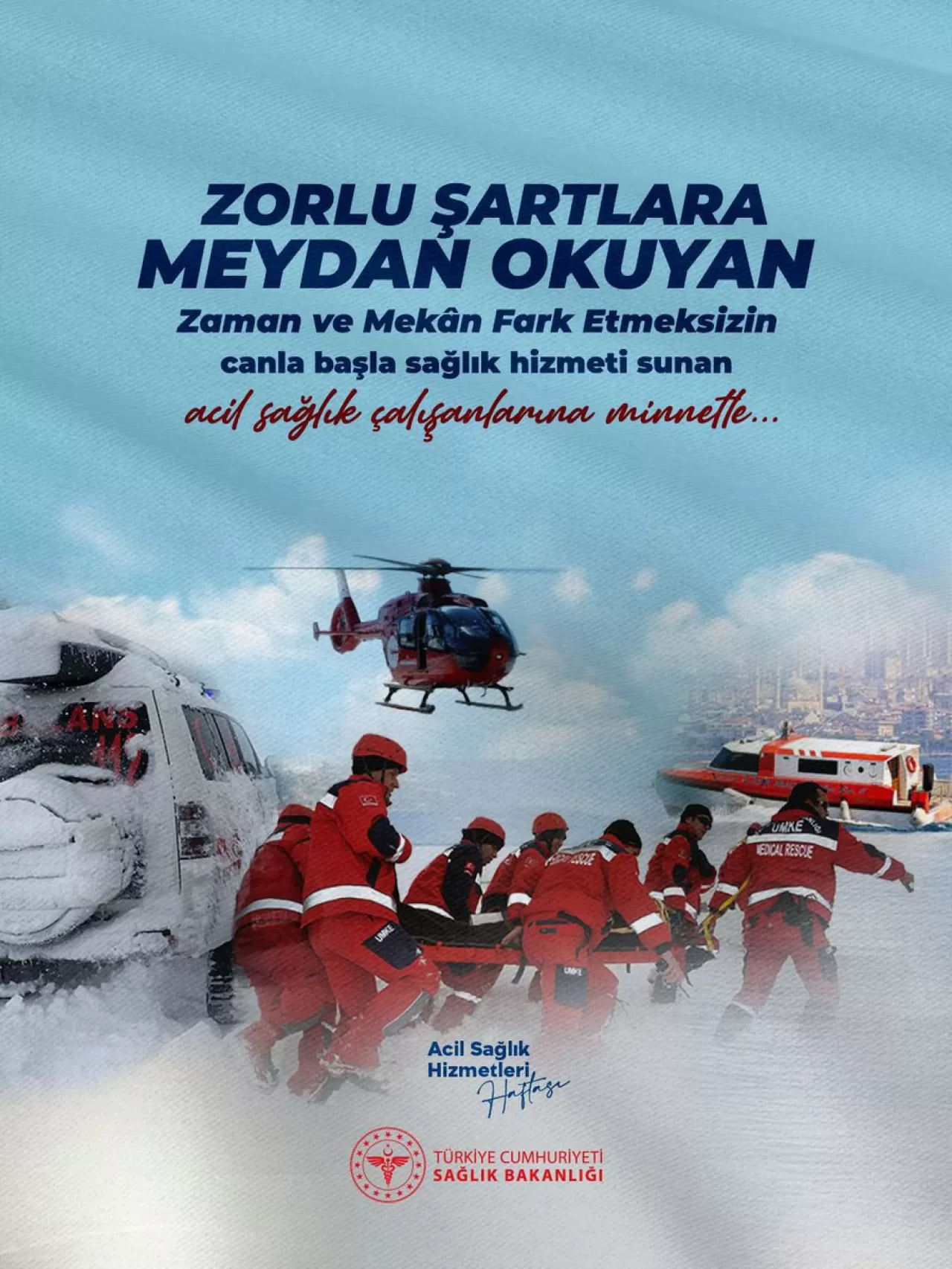 Samsun'da Acil Sağlık Hizmetleri Haftası Kutlandı