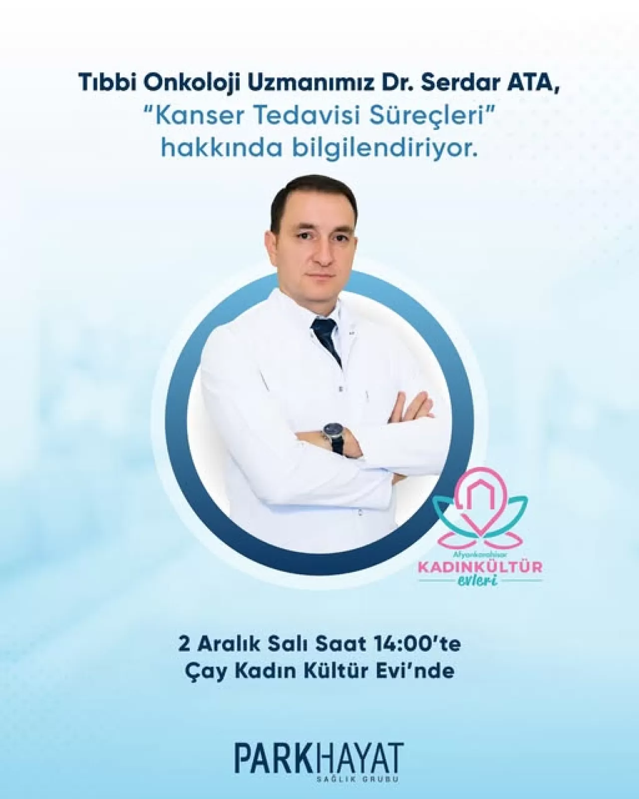 Afyonkarahisar'da Kanser Tedavisi Bilgilendirme Toplantısı Düzenlenecek