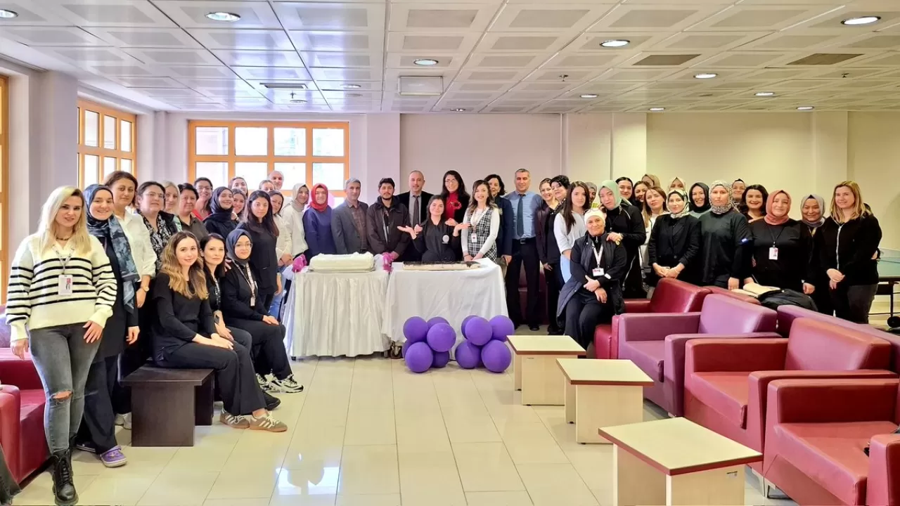 Bursa Dörtçelik Çocuk Hastanesi'nde Tıbbi Sekreterler Günü Kutlaması