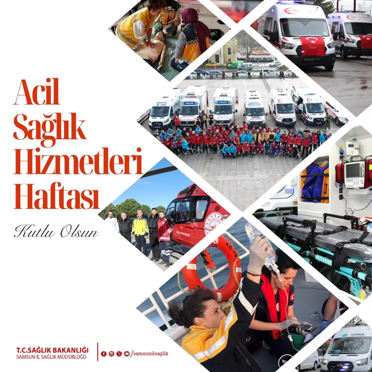 7 Aralık Acil Sağlık Hizmetleri Haftası Kutlandı