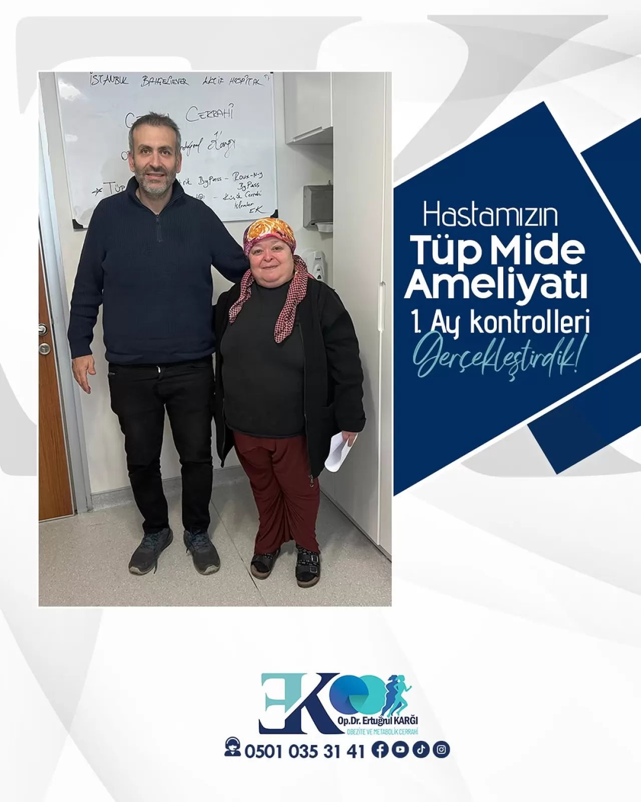 Tüp Mide Ameliyatı Sonrası Kontroller ve Obezite Cerrahisi