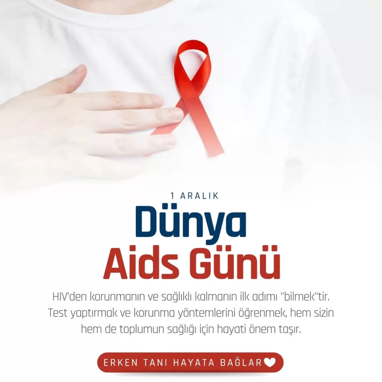 Bursa Gemlik'te Dünya AIDS Günü Bilinçlendirme Çalışmaları