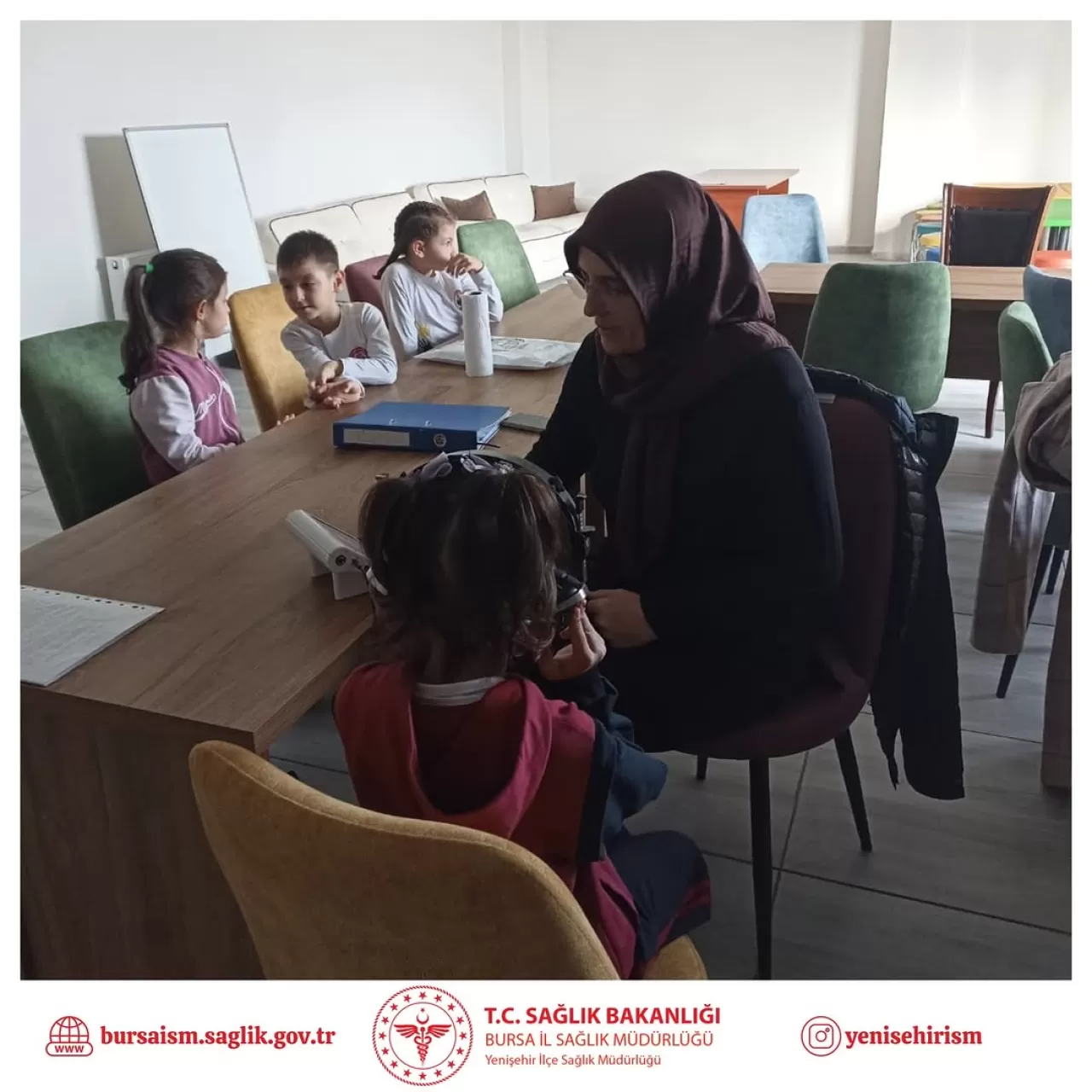 Bursa Yenişehir'de Okul Çağı İşitme Taramaları Başladı