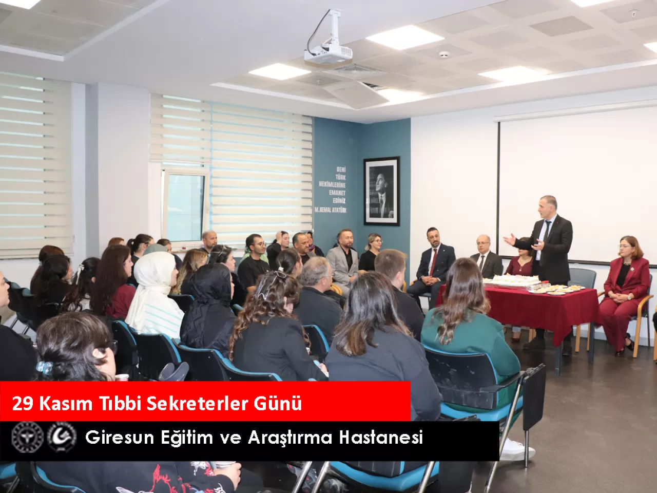Giresun'da Tıbbi Sekreterler Günü Coşkuyla Kutlandı